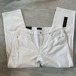 Banana Republic   Jeans white   Slouch Jeans   Straight leg     Size 32 (14) NWT